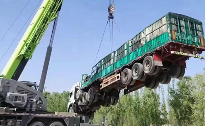 南皮道路脱困救援案例